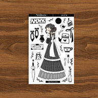 Mysterious | Gothicness | Collection Stickers | C210b