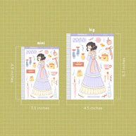 Lavender | Tea Party | Collection Stickers | C210