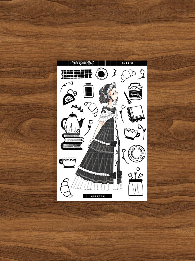 Uncanny | Gothicness | Collection Stickers | C211b