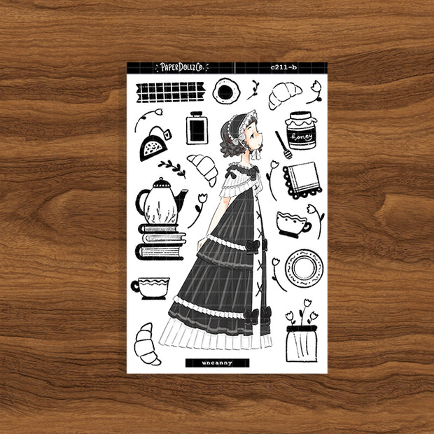 Uncanny | Gothicness | Collection Stickers | C211b