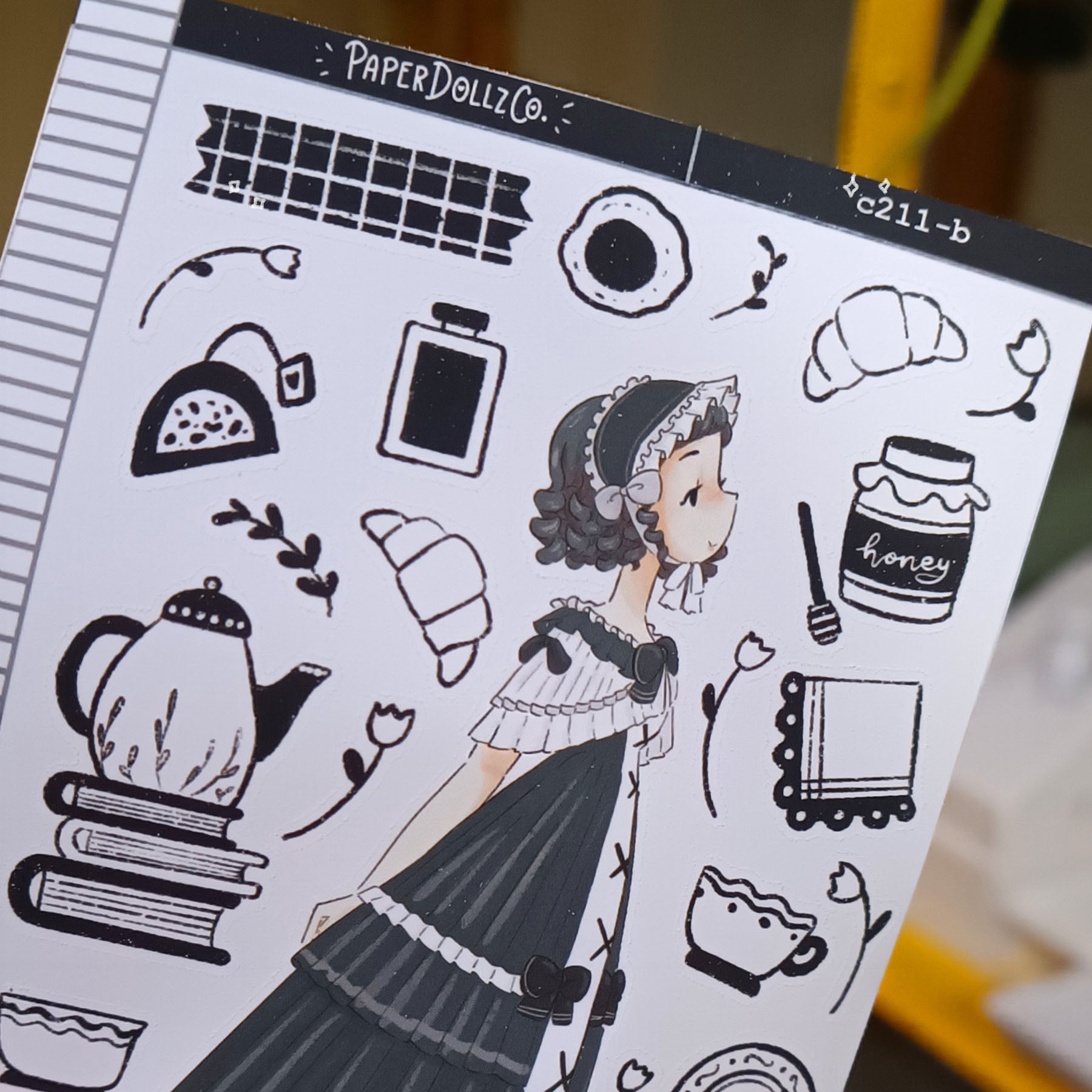 Uncanny | Gothicness | Collection Stickers | C211b