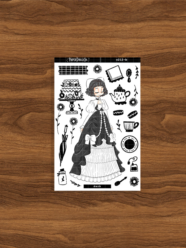 Dark | Gothicness | Collection Stickers | C212b
