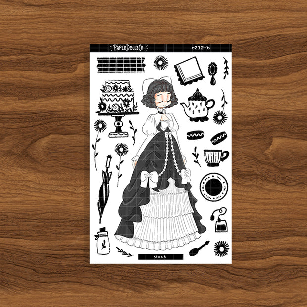 Dark | Gothicness | Collection Stickers | C212b