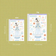 Butterfly Pea | Tea Party | Collection Stickers | C213
