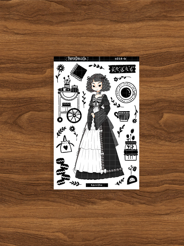 Horrific | Gothicness | Collection Stickers | C214b