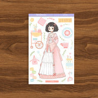 Rose  | Tea Party | Collection Stickers | C214