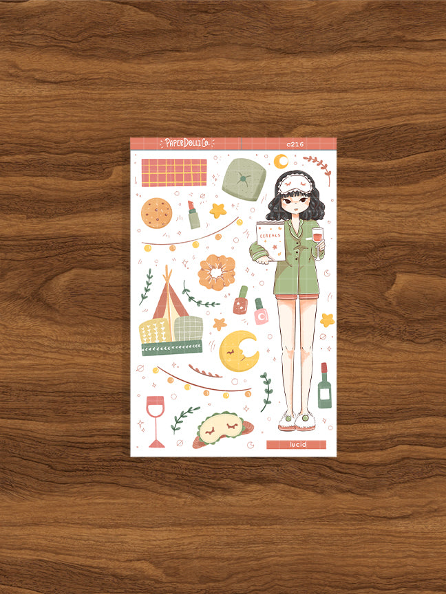 Lucid | Slumber Party | Collection Stickers | C216