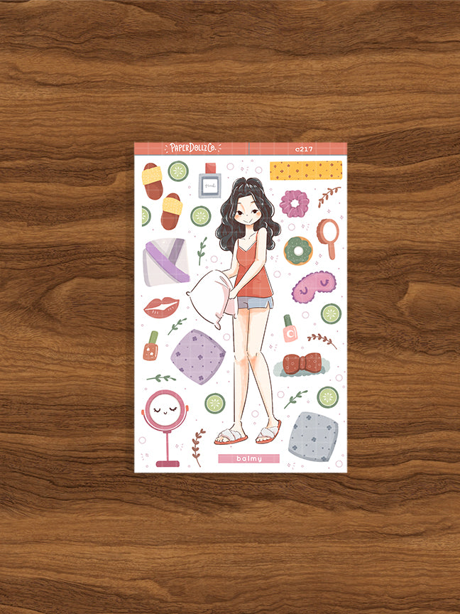 Balmy | Slumber Party | Collection Stickers | C217