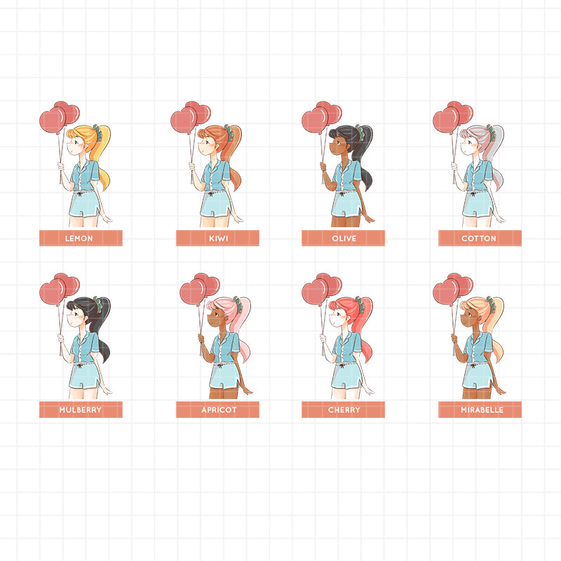 Soft | Slumber Party | Collection Stickers | C220