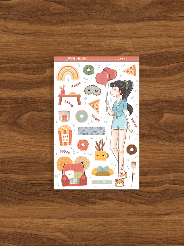 Soft | Slumber Party | Collection Stickers | C220
