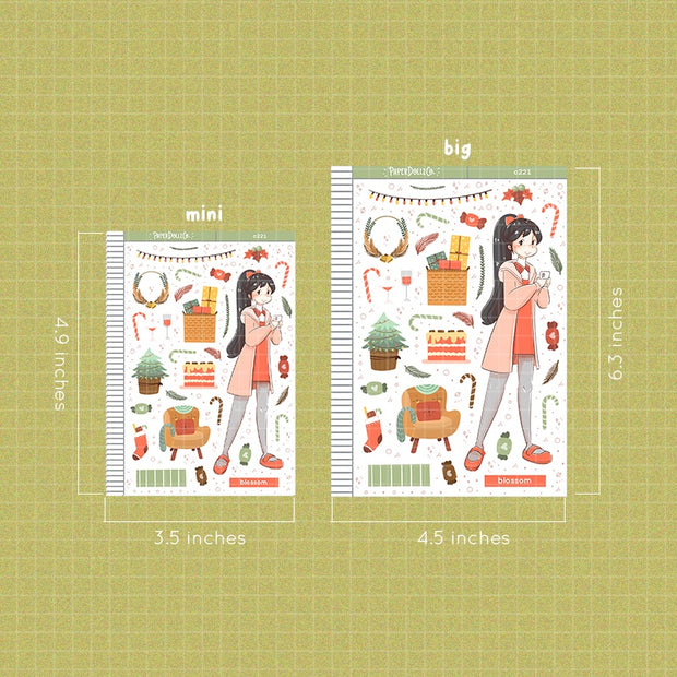 Blossom | Snow Puffy | Collection Stickers | C221