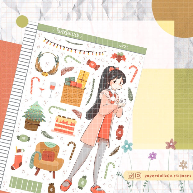 Blossom | Snow Puffy | Collection Stickers | C221