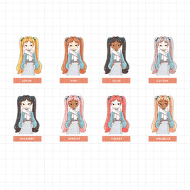 Snow Puff  | PaperDollzCo Planner | Sticker Book | CB025