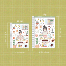 Work From Home | Snow Puff | Collection Stickers | C226