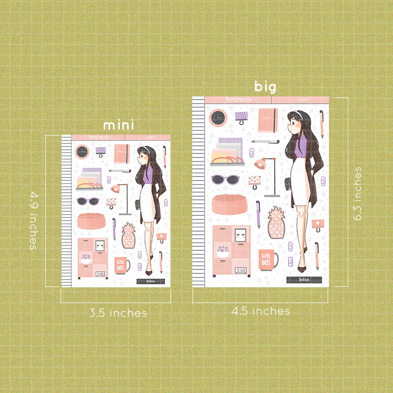 Bliss | Workaholic | Collection Stickers | C227