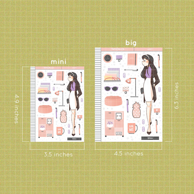 Bliss | Workaholic | Collection Stickers | C227