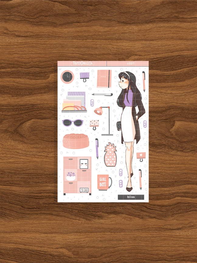 Bliss | Workaholic | Collection Stickers | C227