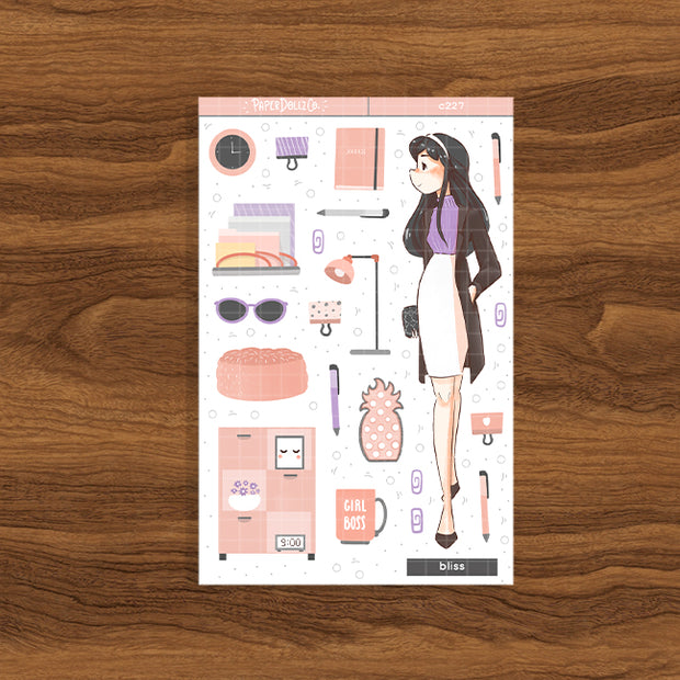 Bliss | Workaholic | Collection Stickers | C227