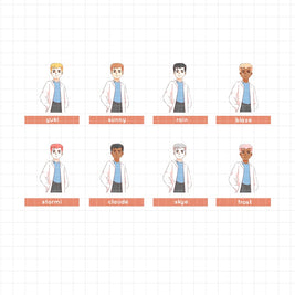 Workaholic   | PaperDollzCo Planner | Sticker Book | CB026