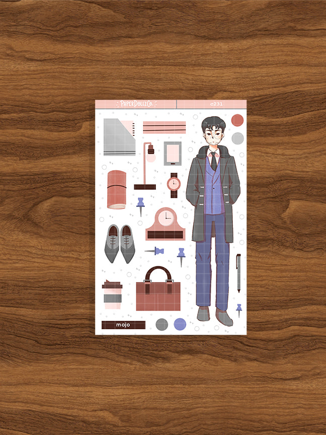 Mojo | Workaholic | Collection Stickers | C231