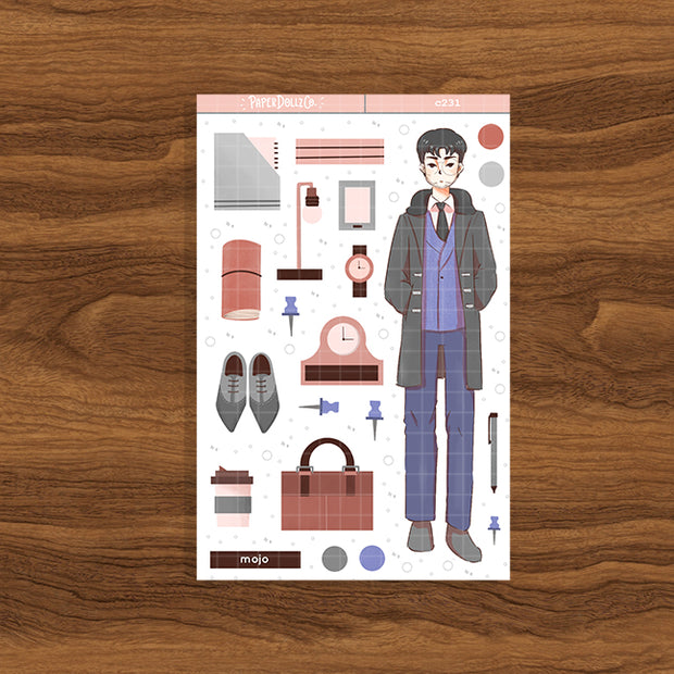 Mojo | Workaholic | Collection Stickers | C231