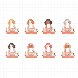 Craft Library |  PaperDollzCo Planner |  Sticker Book | CB027