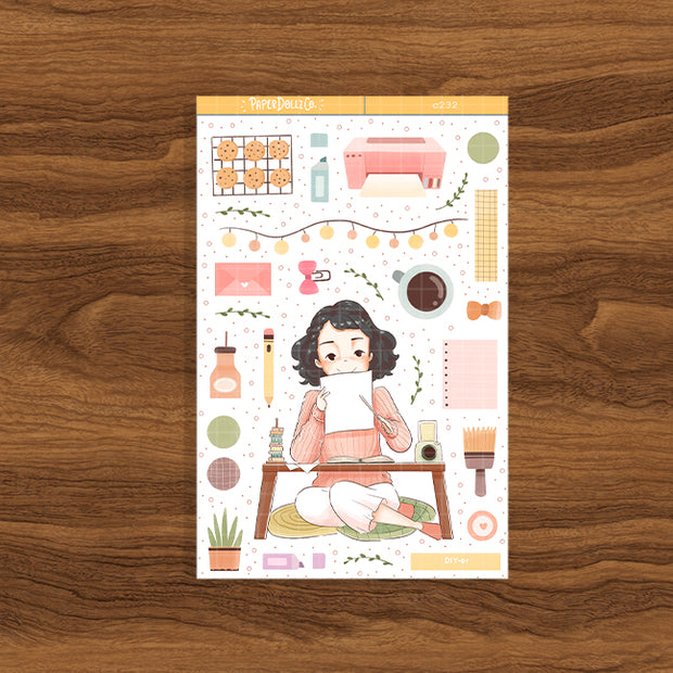 DIY-er | Craft Library | Collection Stickers | C232