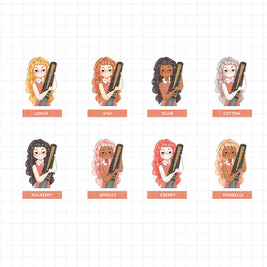 Craft Library |  PaperDollzCo Planner |  Sticker Book | CB027