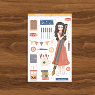 Pen Collector | Craft Library | Collection Stickers | C233
