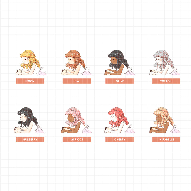 Craft Library |  PaperDollzCo Planner |  Sticker Book | CB027