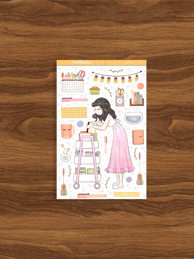 Organizer | Craft Library | Collection Stickers | C234