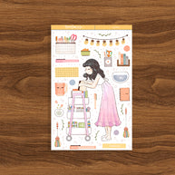 Organizer | Craft Library | Collection Stickers | C234