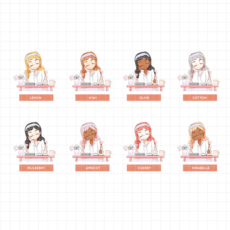 Craft Library |  PaperDollzCo Planner |  Sticker Book | CB027