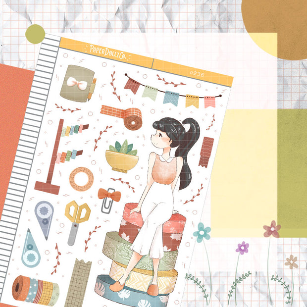 Washi Addict | Craft Library | Collection Stickers | C236