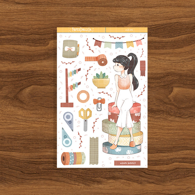 Washi Addict | Craft Library | Collection Stickers | C236