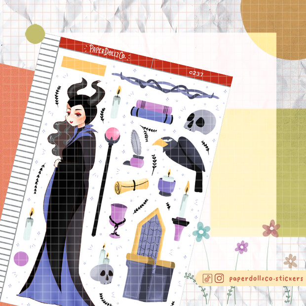 Forest Queen | Villain Hotties | Collection Stickers | C237