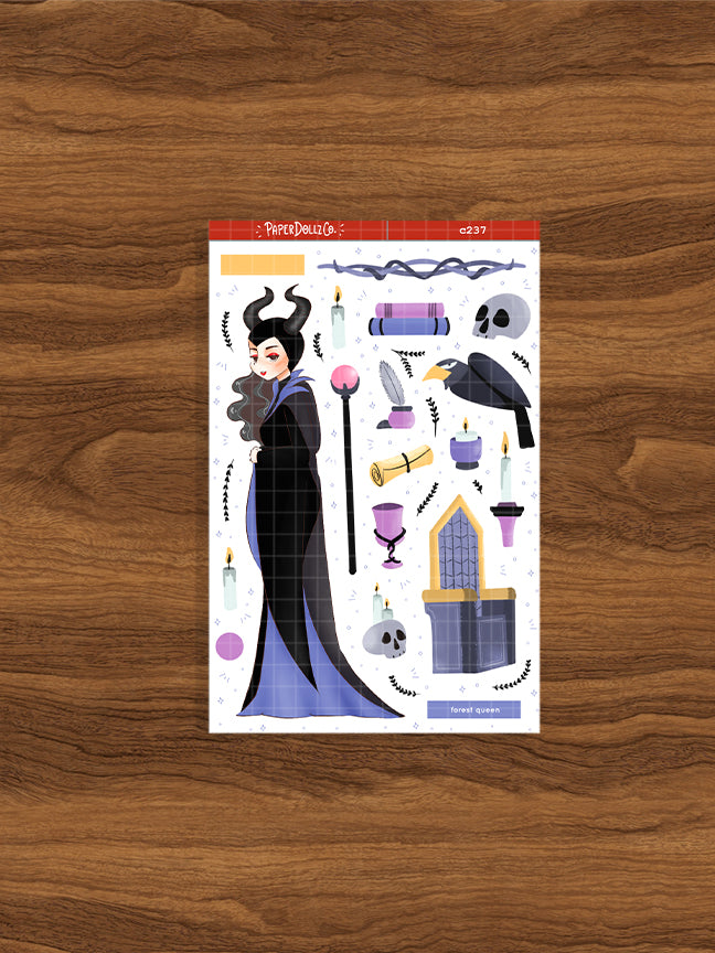 Forest Queen | Villain Hotties | Collection Stickers | C237
