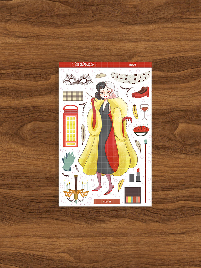 Stella | Villain Hotties | Collection Stickers | C238