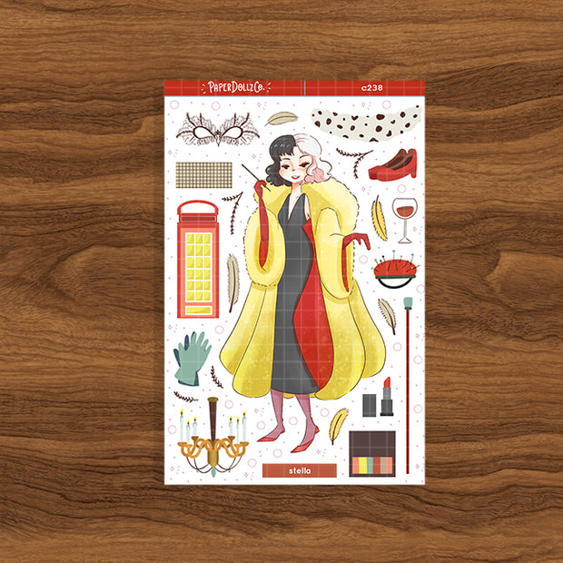 Stella | Villain Hotties | Collection Stickers | C238