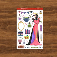Wicked Queen | Villain Hotties | Collection Stickers | C239