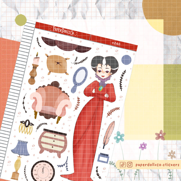 Stepmother | Villain Hotties | Collection Stickers | C240