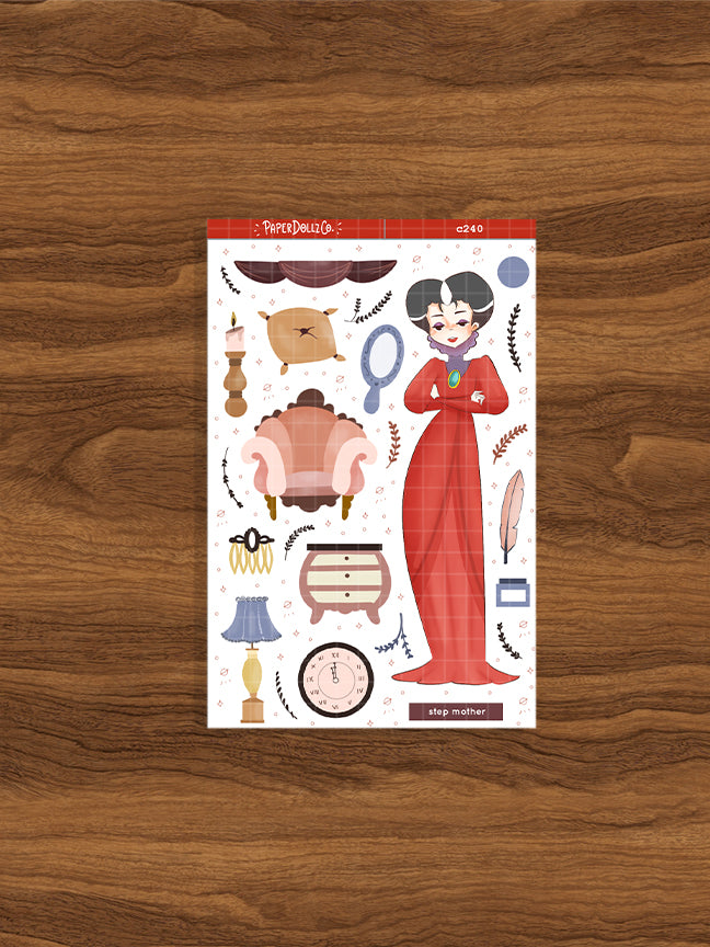 Stepmother | Villain Hotties | Collection Stickers | C240