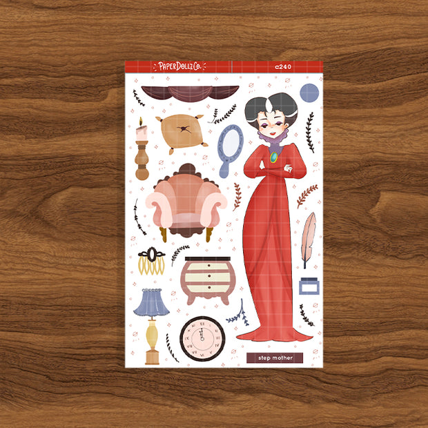 Stepmother | Villain Hotties | Collection Stickers | C240