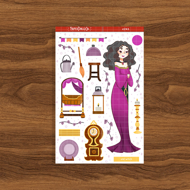 Old Witch | Villain Hotties | Collection Stickers | C241