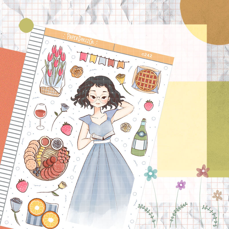 Lilac | Picnic Diaries | Collection Stickers | C242