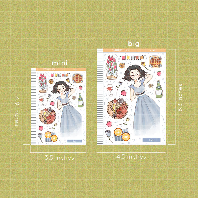 Lilac | Picnic Diaries | Collection Stickers | C242