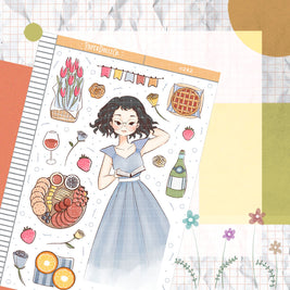 Lilac | Picnic Diaries | Collection Stickers | C242