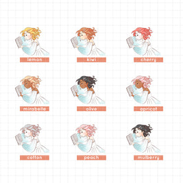 Cerulean | Picnic Diaries | Collections Stickers | C243