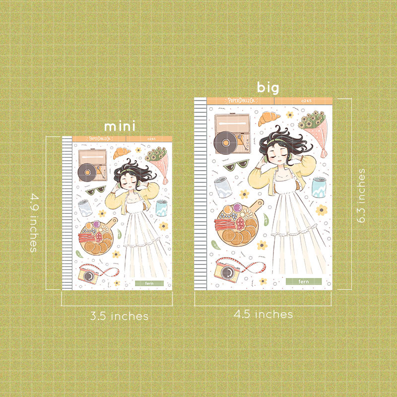 Fern | Picnic Diaries | Collection Stickers | C245