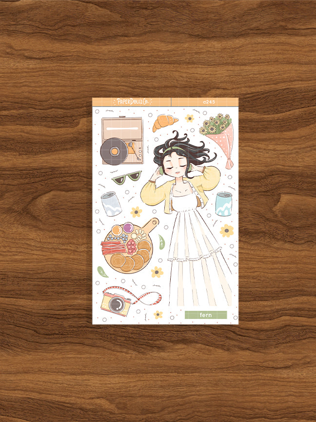 Fern | Picnic Diaries | Collection Stickers | C245